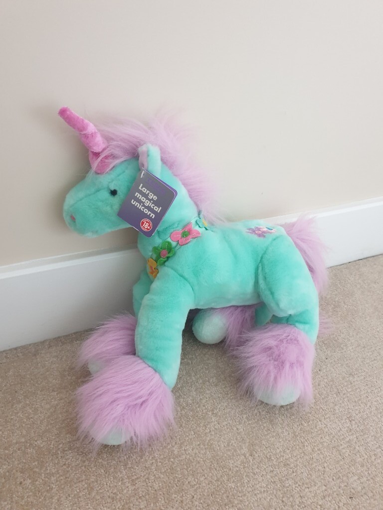 tesco unicorn teddy